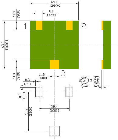 nanoSOT SMXBC846ALT1 ON Semiconductor BC846ALT1 NPN Epitaxial Silicon Transistor