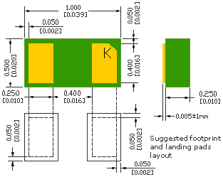 nanoDFN SMSSST508 Linear Integrated Systems SST508 Linear Integrated Systems SST508 Current Regulating Diodes