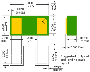 nanoDFN SMX203CNQ100 Microsemi 203CNQ100 Rectifier Diode, 100V, 200A (203CNQ100)