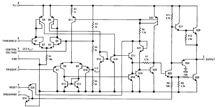 LM555 National Semiconductor LM555 TIMER