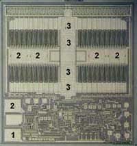 LT1582 DIE LAYOUT - MECHANICAL SPECIFICATIONS