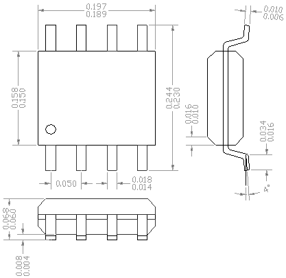 SOIC8 SMSIT130-07 Intersil IT130, Linear Integrated Systems IT130 Linear Integrated Systems IT130 MONOLITHIC DUAL PNP TRANSISTORS